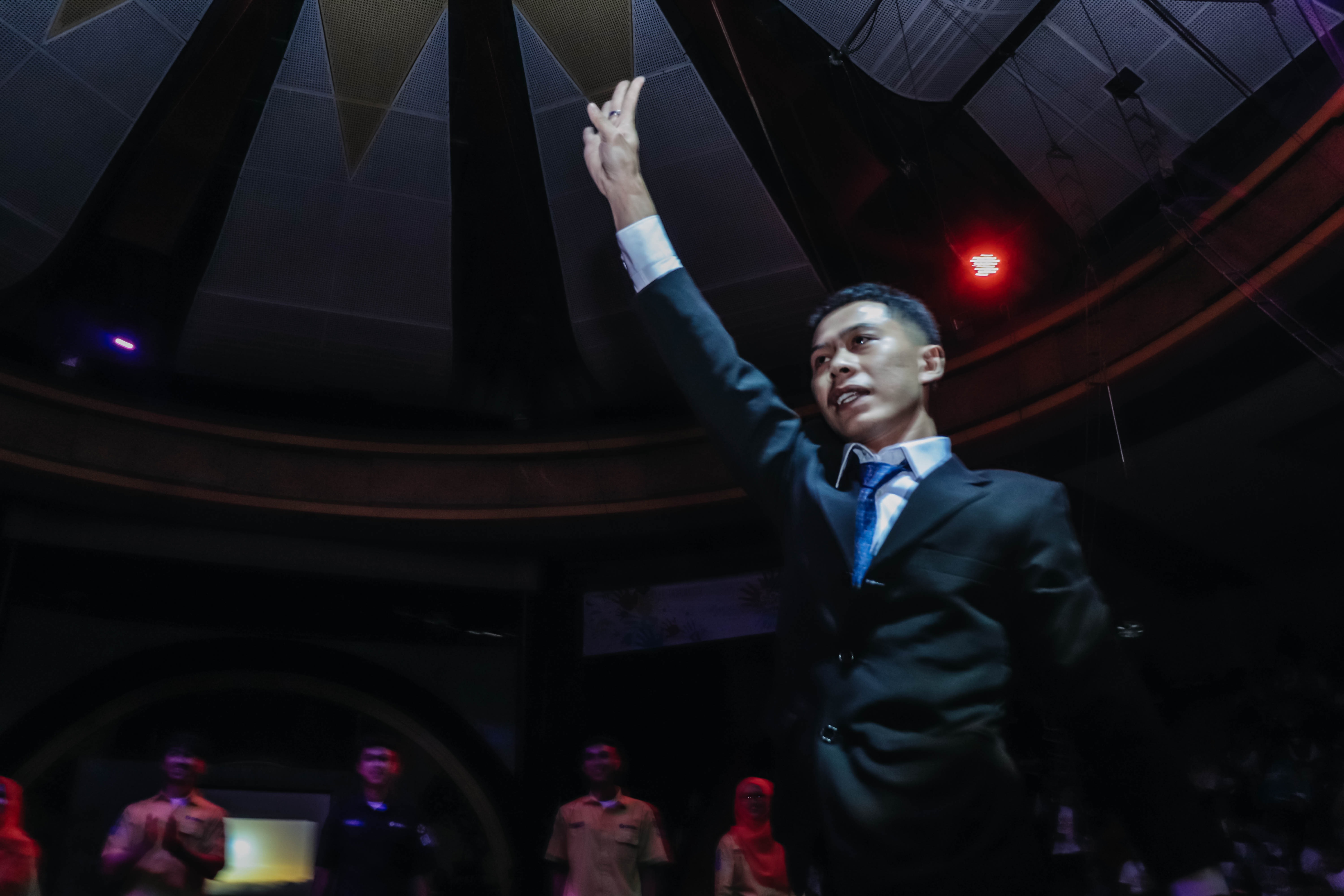 Sunset in the mountains