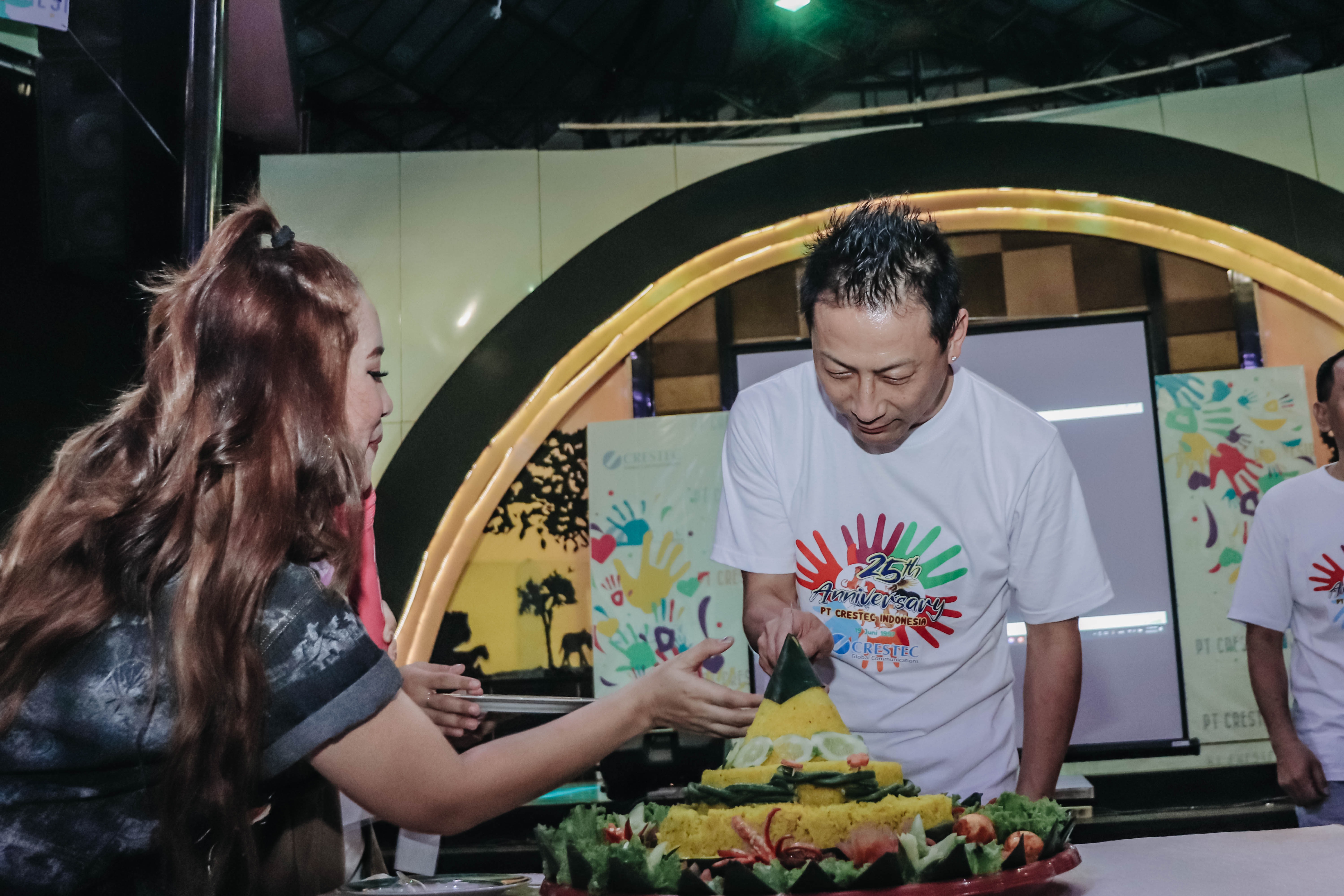 Sunset in the mountains