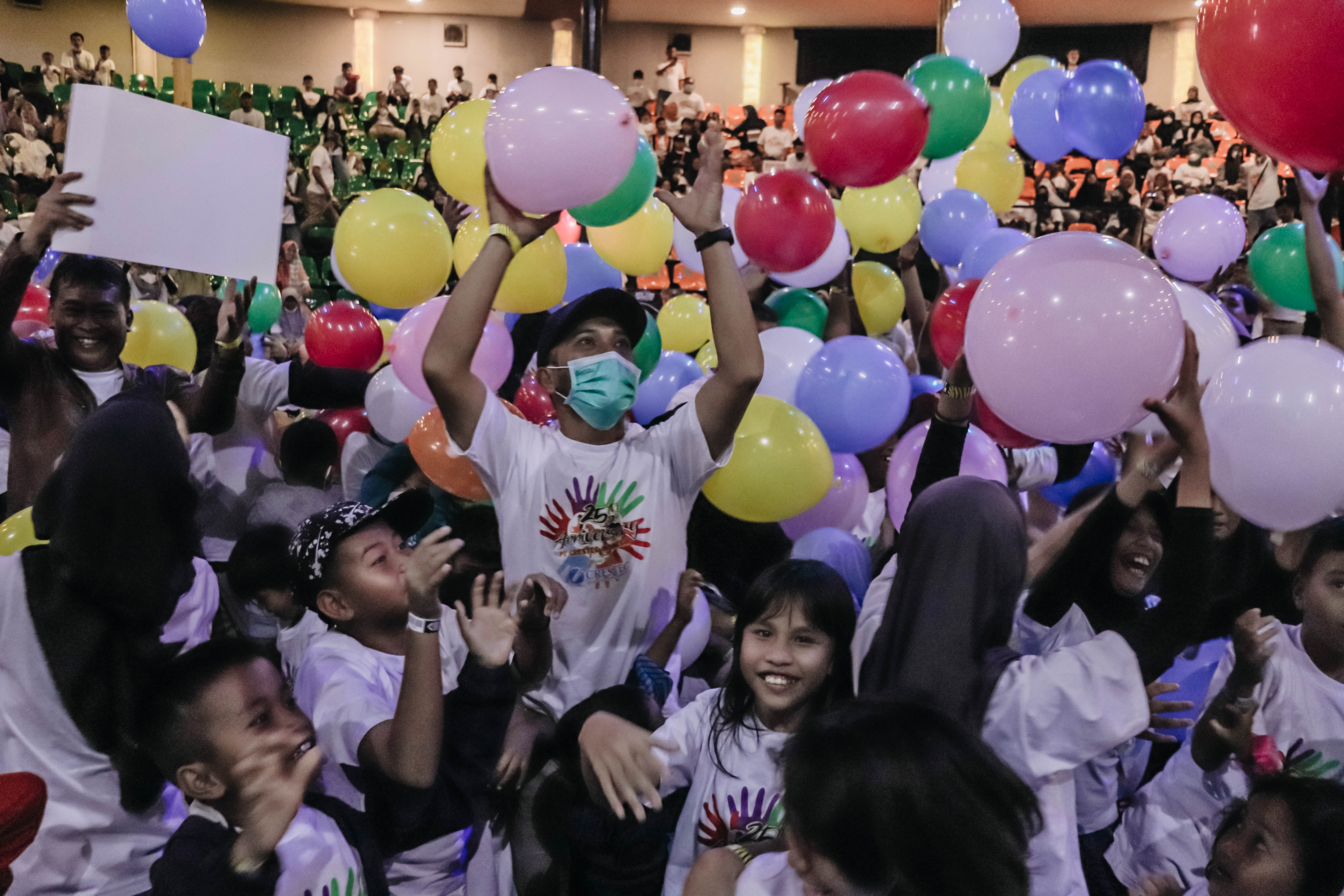 Sunset in the mountains